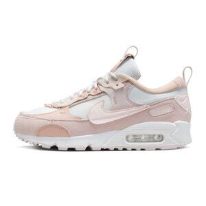 Nike Air Max 90 Futura Barely Rose Womens Sneakers Size 6 US Cushioned Sole